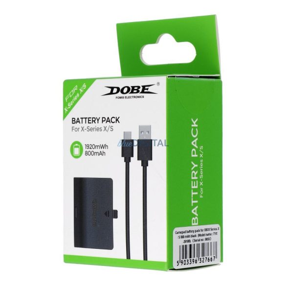 Baterie Gamepad XBOX Series X / S 800 mAh TYX -2610B negru
