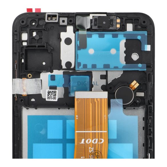Ecran LCD cu margine completă Samsung Galaxy A12 (A125) [OEM]  - PIESĂ DE SCHIMB!