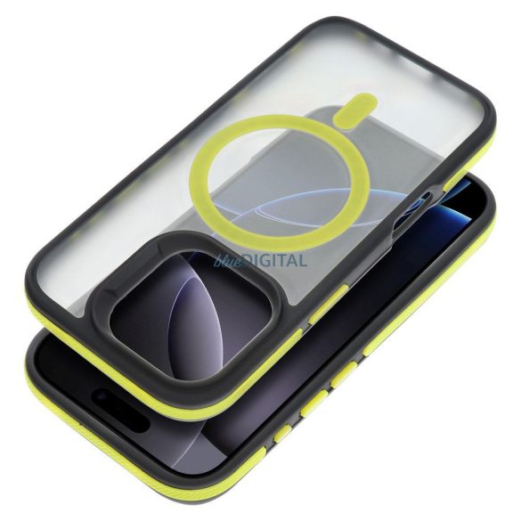 Carcasă compatibilă NEO MagSafe pentru iPhone 16 - galben