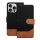 JEANS carcasă de carte iPhone 7/8/SE 2020/SE 2022 - negru JEANS carcasă de carte iPhone 7/8/SE 2020/SE 2022 - negru
