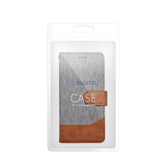 JEANS husă de carte Samsung Galaxy M12/A12 - gri