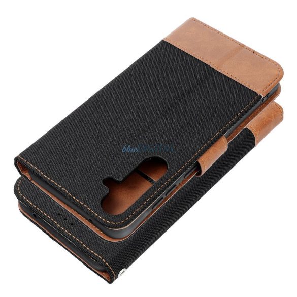 JEANS husă de carte Samsung Galaxy A55 5G - negru