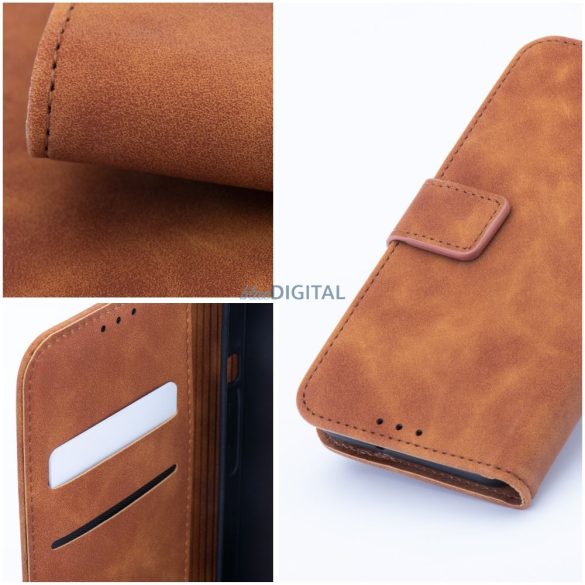 TENDER husă de carte Samsung Galaxy A16 5G - maro