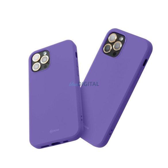 Carcasă Roar Colorful Jelly pentru Samsung Galaxy A06 - mov