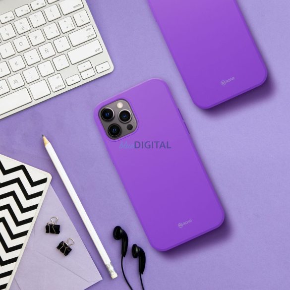Carcasă Roar Colorful Jelly pentru Samsung Galaxy A06 - mov