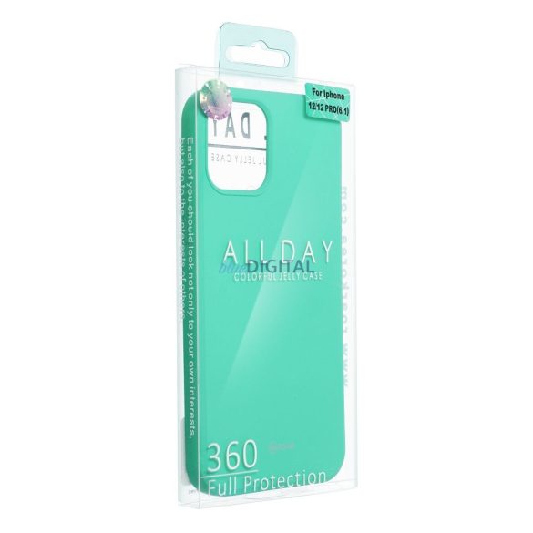 Roar Colorat Jelly caz Samsung Galaxy A06 - albastru turcoaz