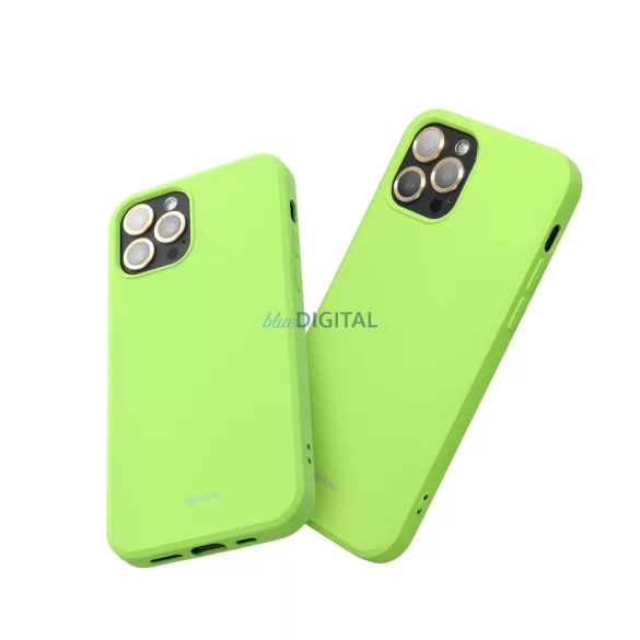 HUSĂ! - Roar Colorful Jelly caz Xiaomi Redmi 14C - verde lime