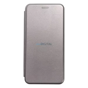HUSĂ! - Carcasă de carte ELEGANCE Samsung Galaxy S25 Plus - gri