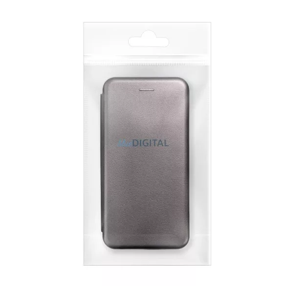 HUSĂ! - Carcasă de carte ELEGANCE Samsung Galaxy S25 Plus - gri