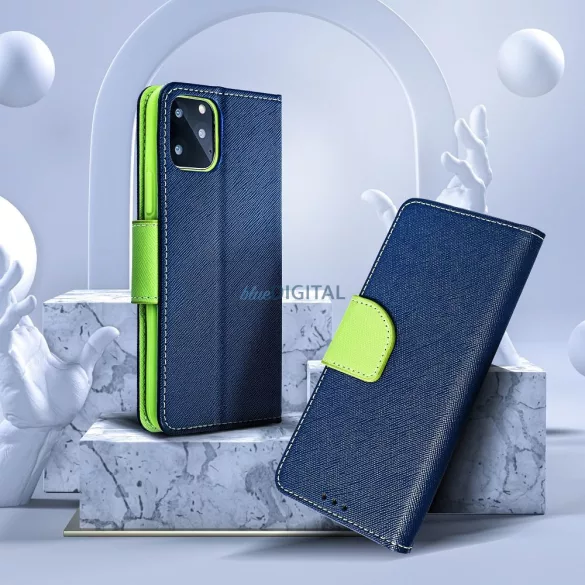 HUSĂ! - FANCY carte caz Samsung Galaxy S25 Plus - albastru marin verde lime