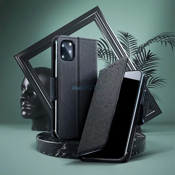 HUSĂ! - Husă de carte FANCY Samsung Galaxy S25 Ultra - negru