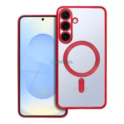   HUSĂ! - Husă compatibilă ELECTRO MAG COVER MagSafe pentru Samsung Galaxy S25 Plus - roșu