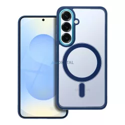   HUSĂ! - COLOR EDGE MAG COVER Carcasă compatibilă MagSafe Samsung Galaxy S25 - albastru marin