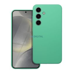   HUSĂ! - Carcasă din SILICON 2mm Samsung Galaxy S25 - verde mentă