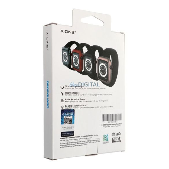 Carcasă Dropguard Apple Watch 10 42mm - transparentă