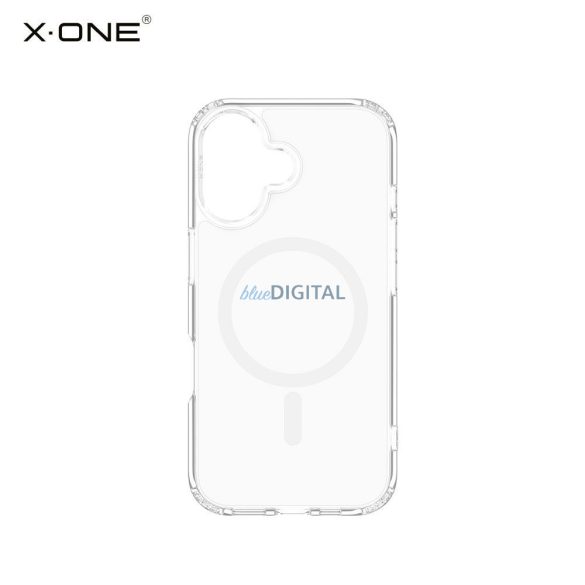 Carcasă Endura Clear compatibilă MagSafe pentru iPhone 16 - transparentă