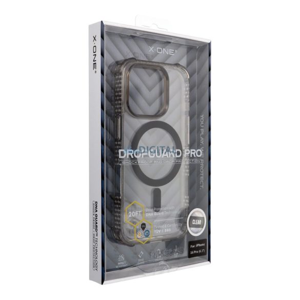 Carcasă Dropguard Magnetic Pro MagSafe compatibilă pentru iPhone 16 Pro - negru