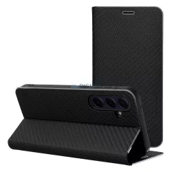 HUSĂ! - Husă de carte LUNA Samsung Galaxy S25 Plus - negru