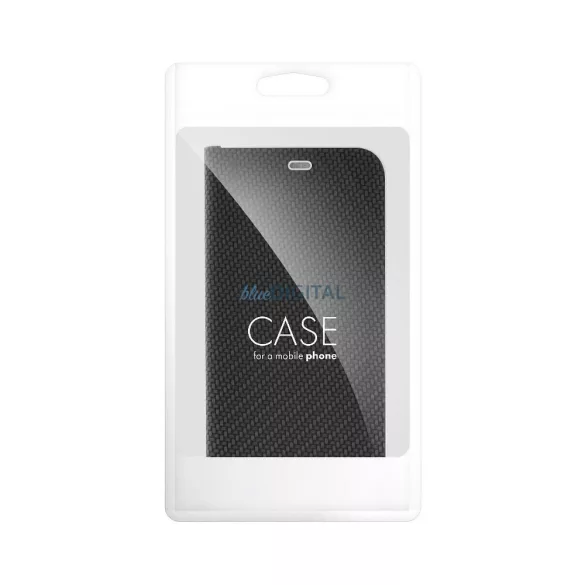 HUSĂ! - Husă de carte LUNA Samsung Galaxy S25 Plus - negru