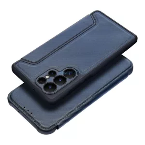 HUSĂ! - Carcasă de carte RAZOR Samsung Galaxy S25 Plus - albastru