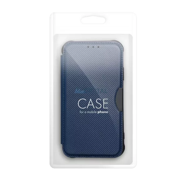 HUSĂ! - Carcasă de carte RAZOR Samsung Galaxy S25 Plus - albastru