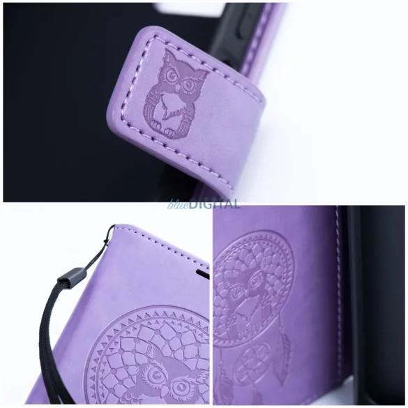 HUSĂ! - MEZZO carcasă de carte Samsung Galaxy S25 Plus - violet "dream catcher"