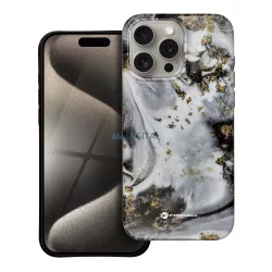   HUSĂ! - FORCELL F-PROTECT Mirage, carcasă militară testată la cădere compatibilă cu MagSafe pentru IPHONE 15 PRO MAX Silver Fog