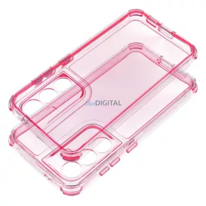 HUSĂ! - Husă MATRIX CLEAR Samsung Galaxy S25 - roz pal