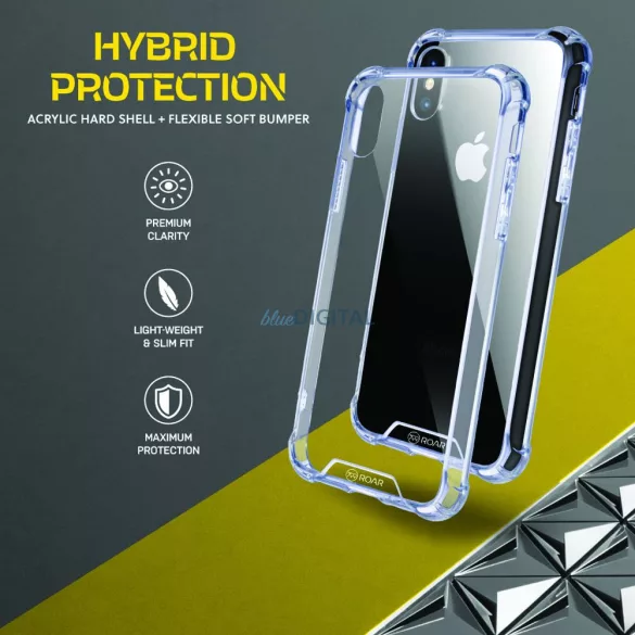 HUSĂ! - Roar Armor Jelly caz Samsung Galaxy S25 Plus - transparent