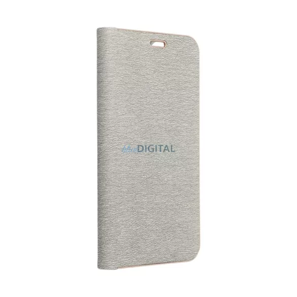 HUSĂ! - Husă de carte LUNA Samsung Galaxy S25 Plus - argintiu