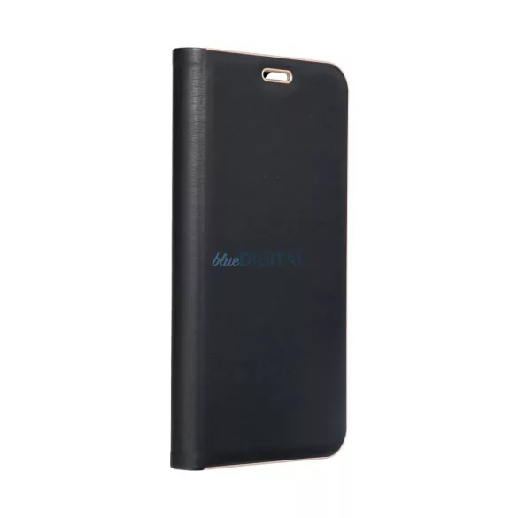 HUSĂ! - Carcasă de carte LUNA Samsung Galaxy S25 Ultra - negru