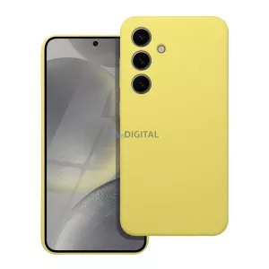 HUSĂ! - Carcasă din SILICON 2mm Samsung Galaxy S25 Plus - galben