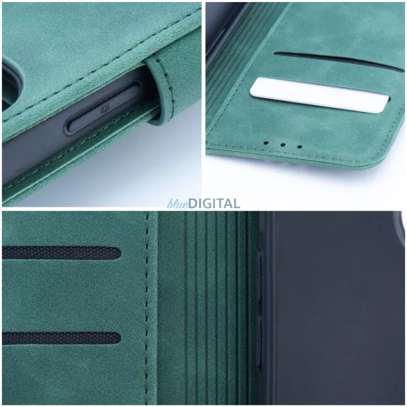 HUSĂ! - TENDER carcasă de carte Samsung Galaxy S25 Plus - verde