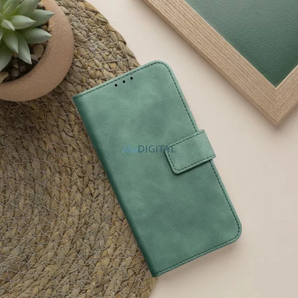 HUSĂ! - TENDER carcasă de carte Samsung Galaxy S25 Plus - verde