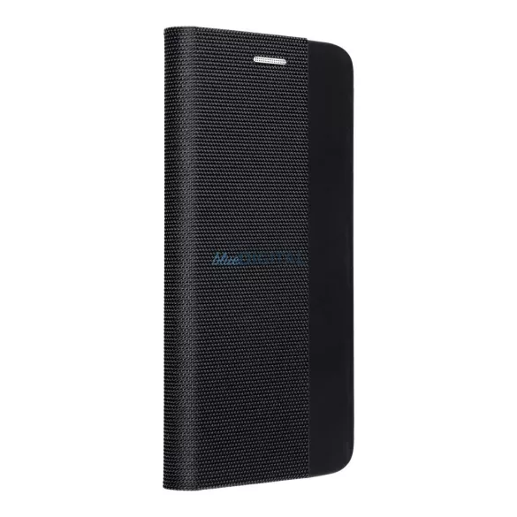 HUSĂ! - Carcasă de carte SENSITIVE Samsung Galaxy S25 Plus - negru