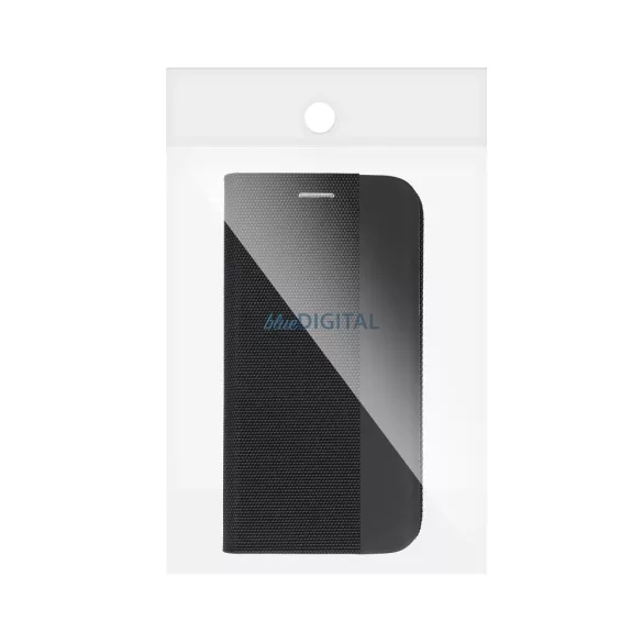 HUSĂ! - Carcasă de carte SENSITIVE Samsung Galaxy S25 Plus - negru