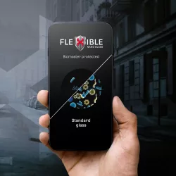   Peliculă de sticlă hibridă Nano Glass flexibilă Forcell pentru Samsung Galaxy A16 5G