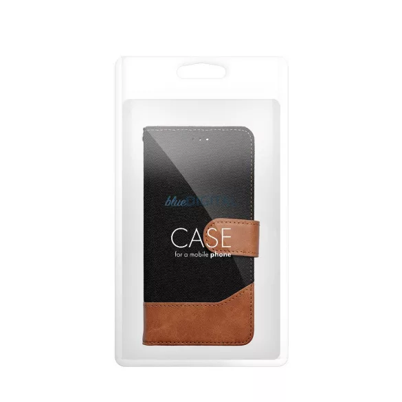 HUSĂ! - JEANS carcasă de carte Samsung Galaxy S25 Plus - negru