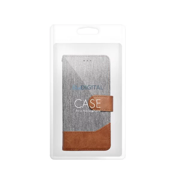 HUSĂ! - JEANS carcasă de carte Samsung Galaxy S25 Plus - gri