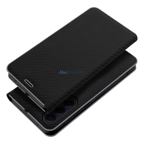 Carcasă de carte LUNA Samsung Galaxy A06 - negru
