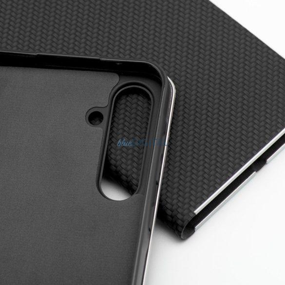 Carcasă de carte LUNA Samsung Galaxy A06 - negru
