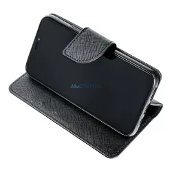 HUSĂ! - Caz carte FANCY Xiaomi Redmi 14C - negru
