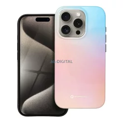   HUSĂ! - FORCELL F-PROTECT Mirage, carcasă militară testată la cădere compatibilă cu MagSafe pentru IPHONE 15 PRO roz albastru