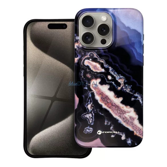 HUSĂ! - FORCELL F-PROTECT Mirage, carcasă militară testată la cădere, compatibilă MagSafe pentru IPHONE 15 PRO MAX gold island