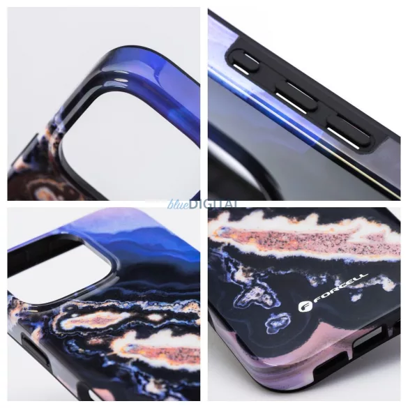 HUSĂ! - FORCELL F-PROTECT Mirage, carcasă militară testată la cădere, compatibilă MagSafe pentru IPHONE 15 PRO MAX gold island