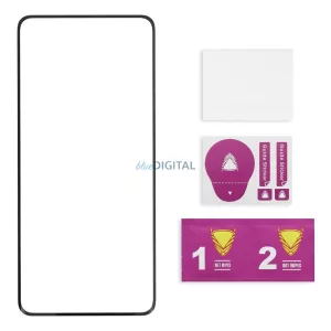 OG Premium din sticlă călită cu finisaj negru Xiaomi Redmi Notă 14 Pro 4G/5G