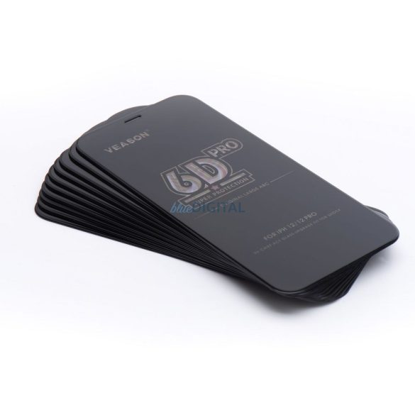 Sticlă temperată Veason 6D Pro cu margine neagră pentru Samsung Galaxy A16 4G/5G - 10 buc