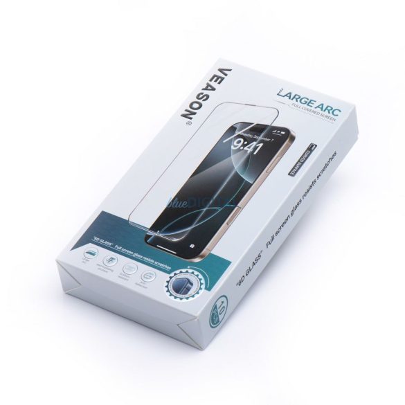 Sticlă temperată Veason 6D Pro cu margine neagră pentru Samsung Galaxy A15 4G/5G / M15 - 10 buc