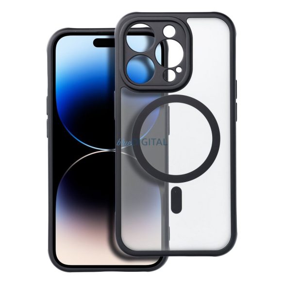 FULL MATTE MAG COVER Carcasă compatibilă MagSafe Xiaomi Redmi Note 14 - negru