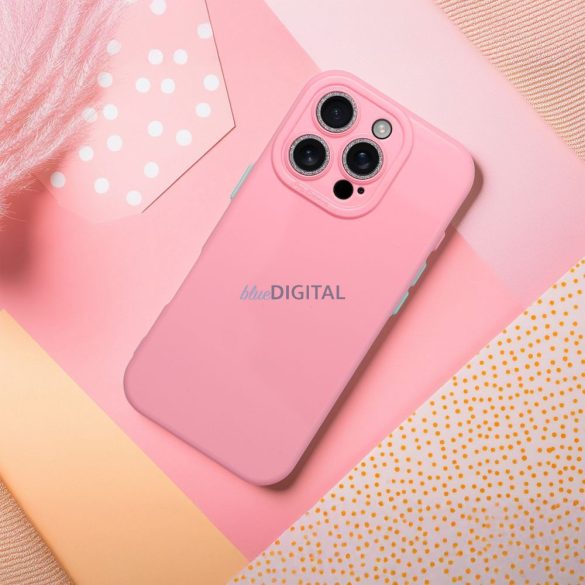 Husă PASTEL SHINE pentru iPhone 16 - roz